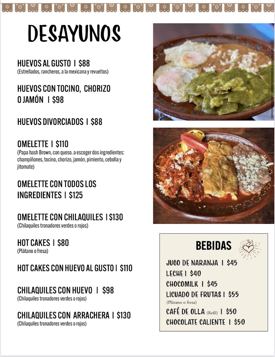 Palapa Restaurante Bar Menu - Image 5